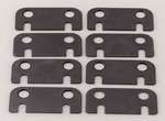 Guideplates, Flat, 3/8 in. Pushrod Size, Set of 8